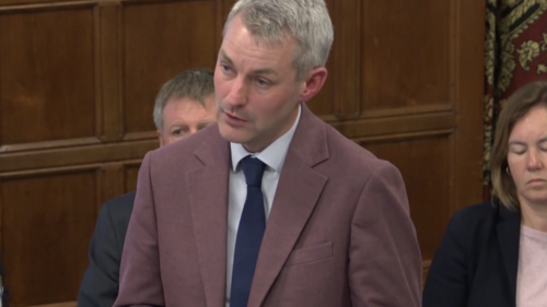 Will speaking in Parliament