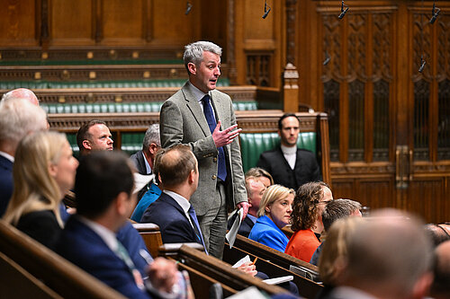 Will speaking in Parliament