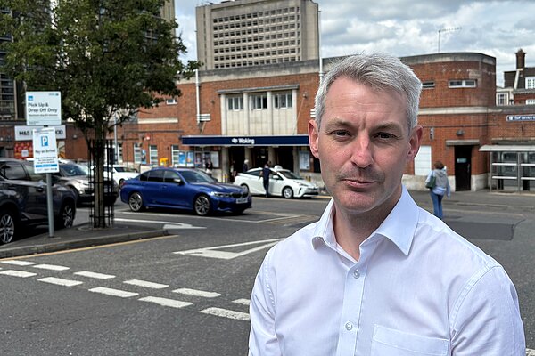 Will at Woking Train Station