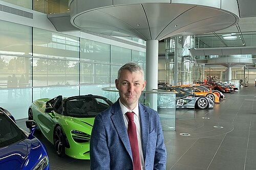 Will Forster at McLaren