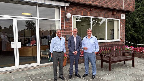 Will with James and Mark Craven at Lansbury Business Estate