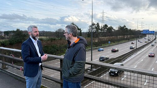 Will Forster above the M25